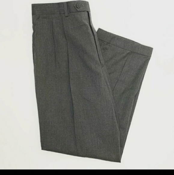 Michael Kors Gray Pleated Dress Pants - Picture 2 of 3